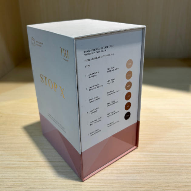 Color box front view