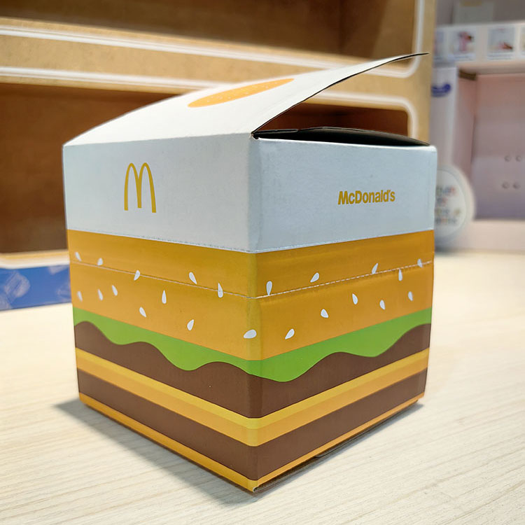 Custom folded color box with glossy finish
