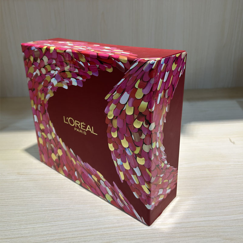 Color box front view