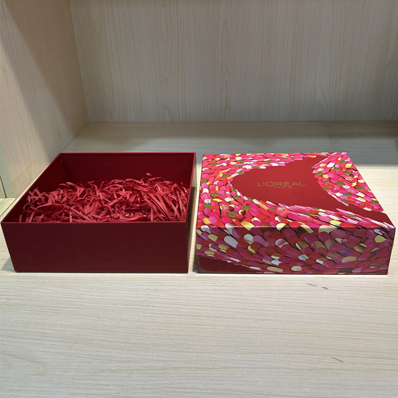 Color box front view